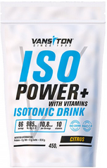 Vansiton, Ізотонік, ISO Power, цитрус, 450 г (VAN-59214), фото