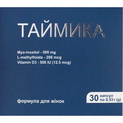 Тайміка, формула для жінок, 30 капсул (FRM-96190), фото