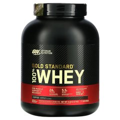 Optimum Nutrition, 100% Whey Gold Standard, сывороточный протеин, со вкусом кофе, 2270 г (OPN-02721), фото