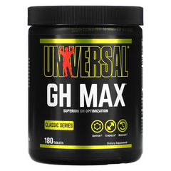 Universal Nutrition, Classic Series, GH Max, добавка для оптимизации гормона роста, 180 таблеток (UNN-01432), фото