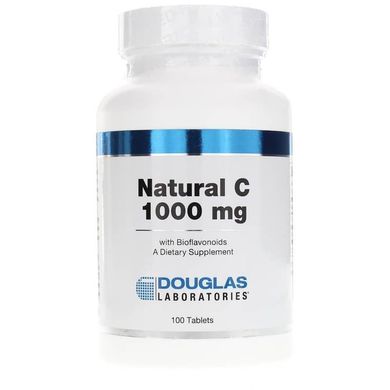 Натуральный витамин C, Douglas Laboratories, 1000 мг, 100 таблеток (DOU-01909), фото