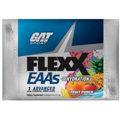 GAT, Пробник Flexx EAAs, фруктовий пунш, 12 г (817148), фото