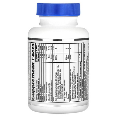 Комплекс для ликвидации усталости, Adrenal Fatigue Fighter, RidgeCrest Herbals, 60 гелевых капсул (RDH-00310), фото