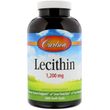 Carlson Labs, Лецитин із сої, 1200 мг, 280 м'яких капсул (CAR-86230)