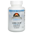 Source Naturals, GABA Calm, ГАМК, апельсиновый вкус, 120 таблеток для рассасывания (SNS-00269)