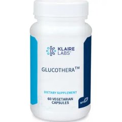 Klaire Labs, Препарат для метаболизма глюкозы, (Glucothera), 60 вегетарианских капсул (KLL-00260), фото