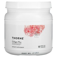 Thorne Research, Collagen Plus, маракуйя, 495 г (THR-01311), фото