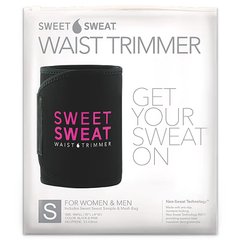 Sports Research, Sweet Sweat, пояс для схуднення, маленький (S), чорний та рожевий, 1 шт (SRE-01167), фото