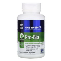 Enzymedica, Pro Bio, пробіотик з гарантованою ефективністю, 90 капсул (ENZ-25112), фото