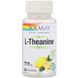 Solaray SOR-97512 L-теанін, L-Theanine, Solaray, 200 мг, 30 жувальних таблеток (SOR-97512) 1