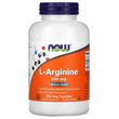 Now Foods, L-аргинин, 500 мг, 250 вегетарианских капсул (NOW-00031)