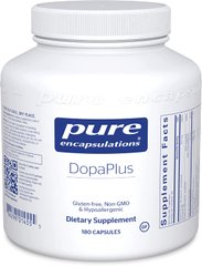 Всебічна підтримка допаміну, DopaPlus, Pure Encapsulations, 180 капсул (PE-01455), фото