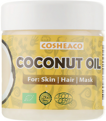 Cosheaco, Oils & Butter, Кокосова олія для волосся та тіла, рафінована, 150 мл (CSH-42001), фото