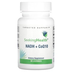 Seeking Health, NADH + коэнзим Q10, 30 пастилок (SKH-52073), фото