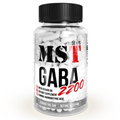 MST Nutrition, ГАМК, GABA 2200, 100 капсул (MST-16029), фото