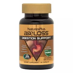 Nature's Plus, поддержка ЖКТ Ageloss Digestive Support, 90 капсул (NAP-08017), фото