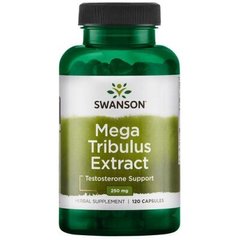 Трибулус Екстра, Mega Tribulus Extract, Swanson, 250 мг, 120 капсул (SWV-08003), фото