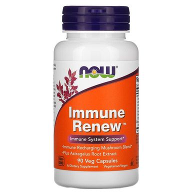 Now Foods, Immune Renew, добавка для поддержки иммунитета, 90 растительных капсул (NOW-03055), фото