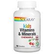 Solaray, Витамины и минералы для детей, со вкусом натуральной вишни, 120 жевательных таблеток (SOR-04797)