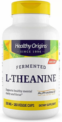 Healthy Origins, L-теанин, 100 мг, 180 капсул (HOG-17005), фото