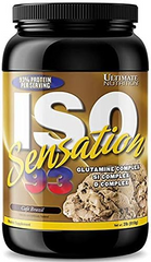 Ultimate Nutrition, ISO Sensation, Изолят сывороточного протеина, кофе, 910 г (ULN-00283), фото