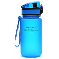 UZspace, Бутылка для воды UZspace 3034 350 мл (голубая) (813908), фото