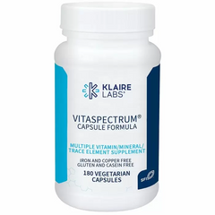 Витамины-минералы, Vitaspectrum, Klaire Labs, 180 капсул (KLL-01224), фото