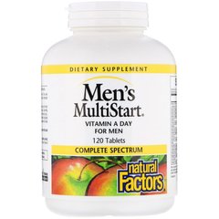 Витамины для мужчин, Natural Factors,120 таблеток (NFS-01570), фото