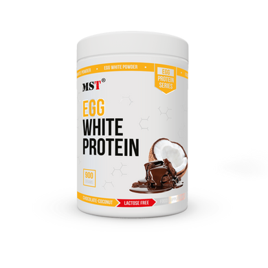 MST Nutrition, Протеїн яєчний, EGG Protein, шоколад + кокос, 36 порцій, 900 г (MST-04467), фото
