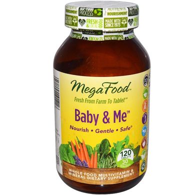 Вітаміни для вагітних, MegaFood, 120табл, (MGF-10121), фото