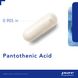 Pure Encapsulations PE-01267 Пантотеновая кислота, Pantothenic Acid, Pure Encapsulations, 120 капсул (PE-01267) 3