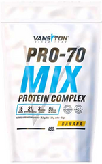 Vansiton, Протеїн Мега протеїн PRO 70, банан, 450 г (VAN-59156), фото