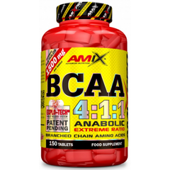 Amix, AmixPrо BCAA 4:1:1, 150 таблеток (819290), фото