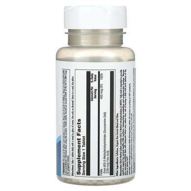 KAL, метил фолат, 400 мкг, 90 таблеток (CAL-30686), фото