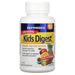 Enzymedica, Kids Digest, жувальні травні ферменти, фруктовий пунш, 90 жувальних пігулок (ENZ-11011)