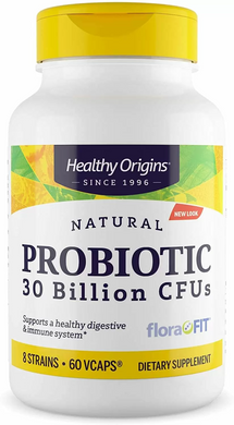 Healthy Origins, Пробиотик, 30 млрд КОЕ, 60 растительных капсул (HOG-55515), фото