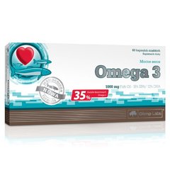 Olimp Nutrition, Омега 3 (35%), 1000 мг, 60 капсул (103233), фото