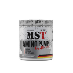 MST Nutrition, Amino PUMP Pre-Workout, Комплекс аминокислот (Цитруллин/Аргинин), без вкуса, 300 г (MST-16015), фото