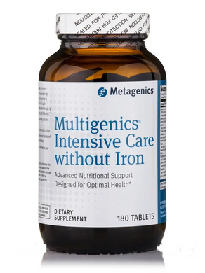 Metagenics, мультігенних інтенсивна терапія без заліза, 180 таблеток (MET-91367), фото
