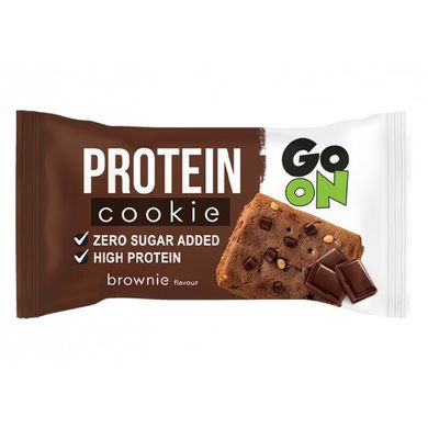 GoOn, Протеїнове печиво, брауні, 50 г - 1/16 (816195), фото