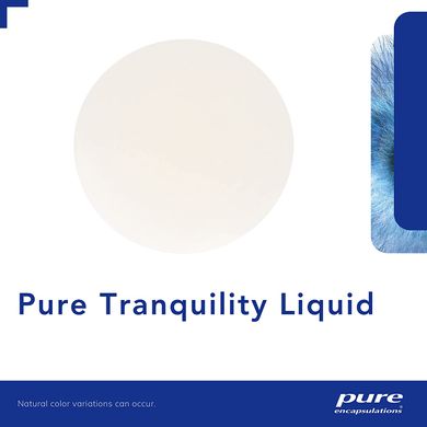 Pure Encapsulations, Глицин, ГАМК и теанин, Pure Tranquility liquid, от стресса, 116 мл (PE-01428), фото