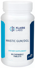 Поддержка пищеварения, Mastic Gum/DGL, Klaire Labs, вкус корицы, 60 жевательных таблеток (KLL-01015), фото