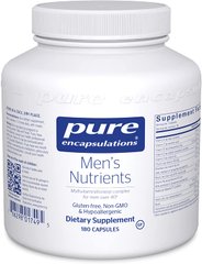 Поливитамины / минеральный комплекс для мужчин старше 40, Men's Nutrients, Pure Encapsulations, 180 (PE-01749), фото