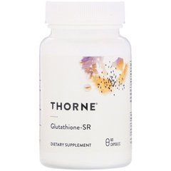 Thorne Research, Glutathione-SR, 60 капсул (THR-54003), фото
