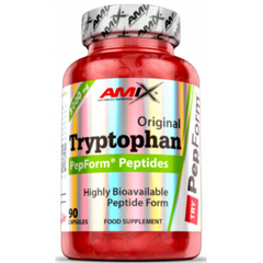 Amix, Tryptophan PepForm Peptides 500 мг, 90 капсул (820402), фото