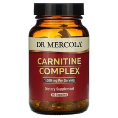 Dr. Mercola, Комплекс карнитина, 500 мг, 60 капсул (MCL-03337), фото