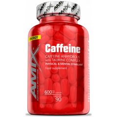 Amix, Кофеин, 200 мг + таурин, 90 капсул (817866), фото