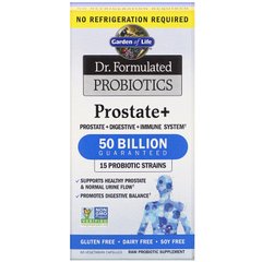 Garden of Life, Dr. Formulated Probiotics, Prostate+, 60 вегетарианских капсул (GOL-12005), фото