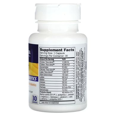 Enzymedica, Digest + пробіотики, 30 капсул (ENZ-13040), фото