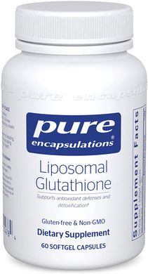 Pure Encapsulations, Липосомальный глутатион, 60 капсул (PE-01478), фото